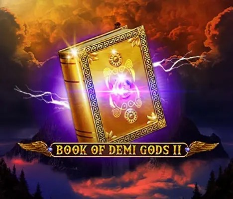 Book Of Demi Gods II by Spinomenal, showcased at jungliwincasinonl.org – game logo